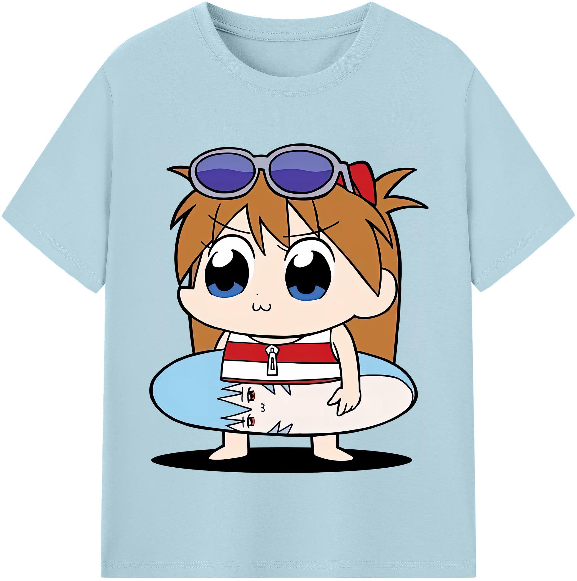 （画像用） EVA 新世紀エヴァンゲリオン 綿100％半袖Tシャツ（フロントプリント）